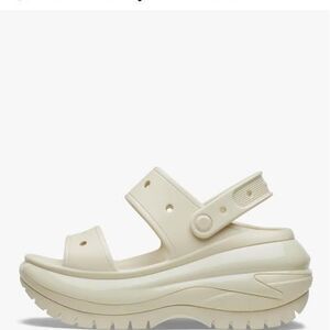 Crocs Unisex Classic Mega Crush Platform Sandals Wedge